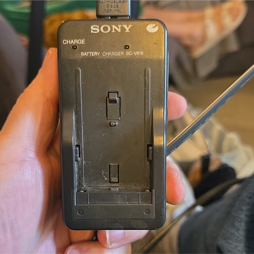 Sony BC-V615 Lithium-Ion Battery Charger 100-240V Black for Sony Cameras